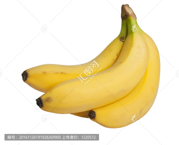 一串新鮮香蕉