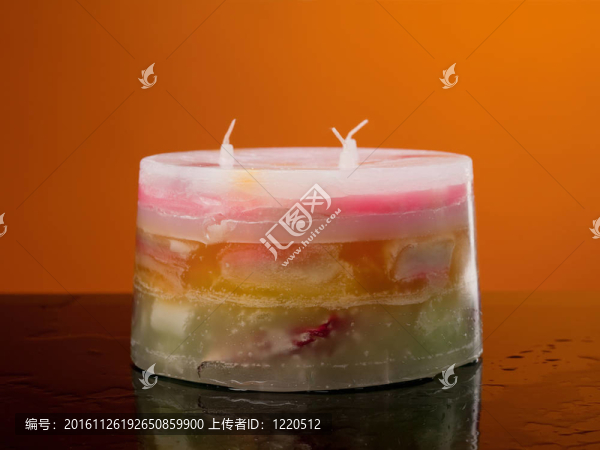 手工蠟燭。
