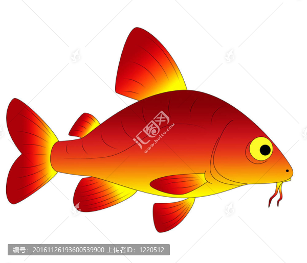 五顏六色的玩具魚