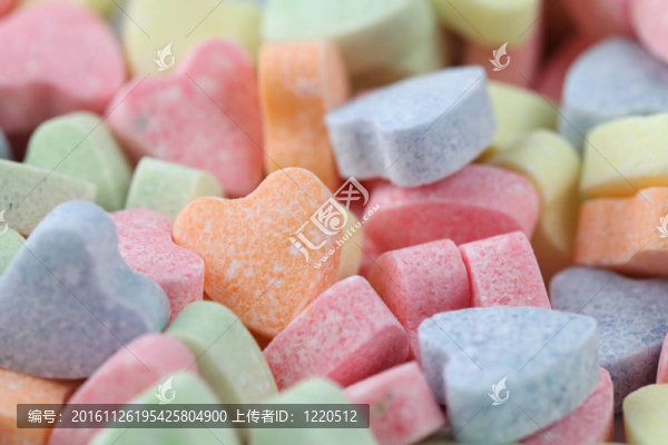 糖果心的背景
