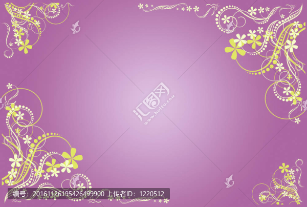 花淡紫色的空白