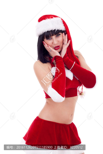 圣誕女孩冒充