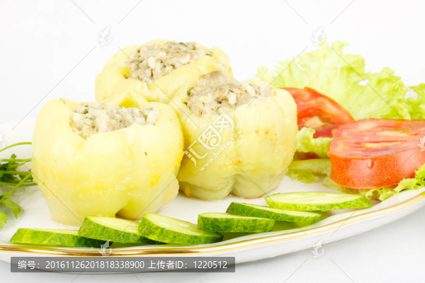 肉餡辣椒