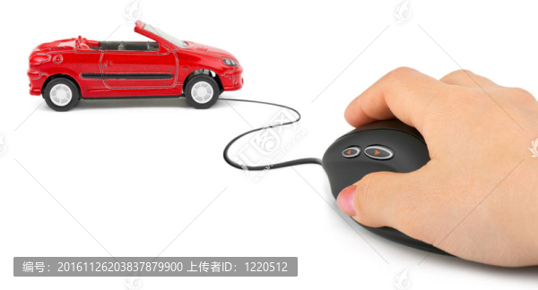 用電腦鼠標(biāo)和汽車