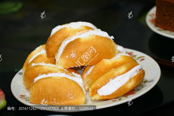 三明治的面包和黃油