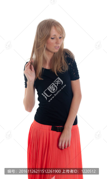 苗條的金發(fā)女郎