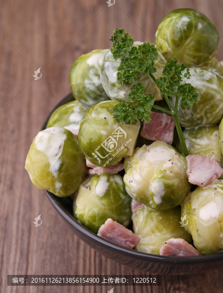 熟布魯塞爾豆芽