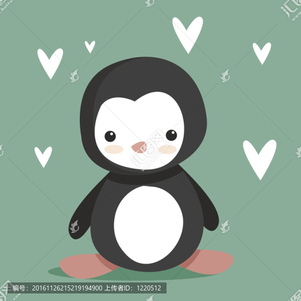 可愛的Penguin
