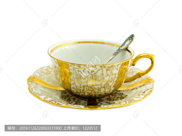 金瓷杯子