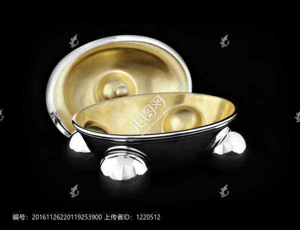 糖果盒用金和銀