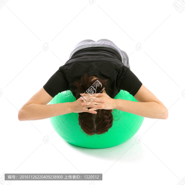 女人做普拉提運動