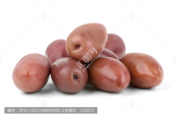 小堆紫黑橄欖