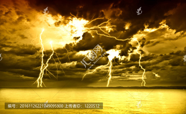 在巴拉頓湖的風(fēng)暴