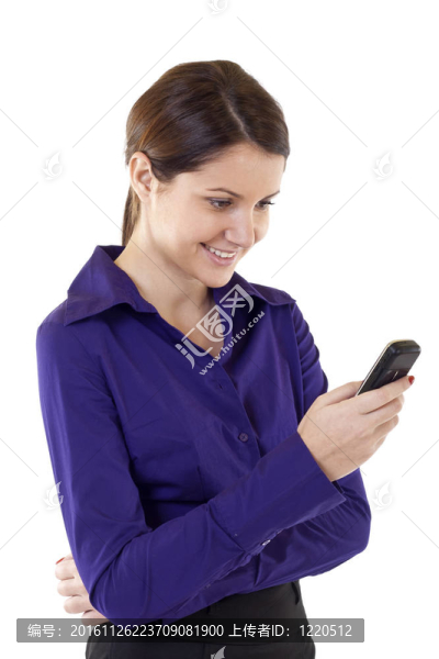 商業(yè)女人發(fā)短信