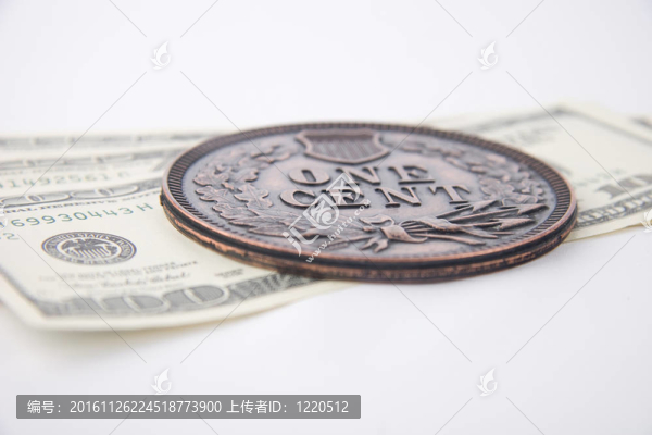 紀念幣和美元紙幣