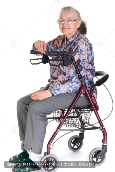 沃克/輪椅上的女人
