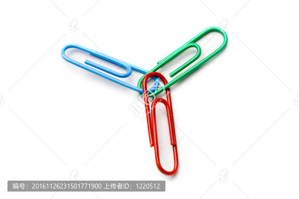 白色回形針