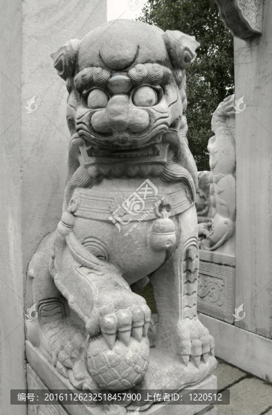 中國的獅子雕塑