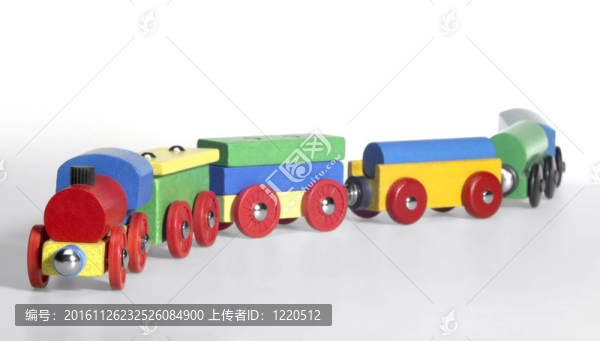 木制玩具火車
