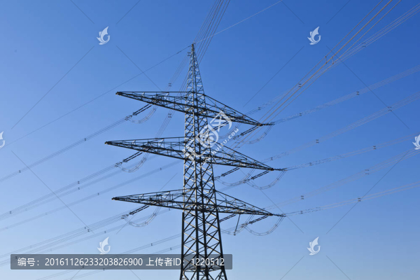 電廠在美麗多彩的草地