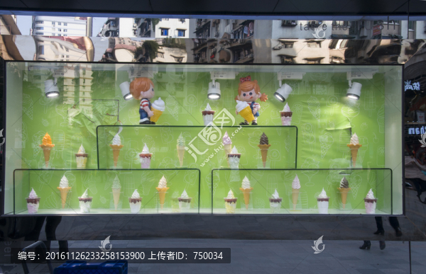 冰淇淋陳列