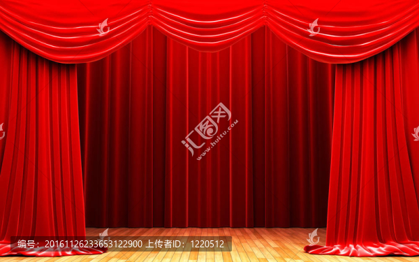 紅絨幕幕開幕