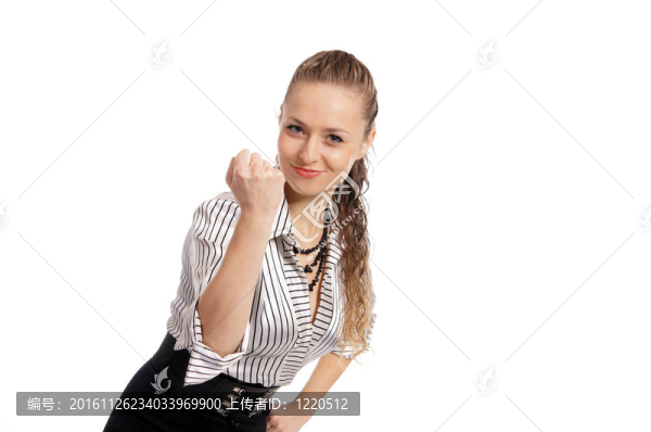 可愛(ài)的女人肖像