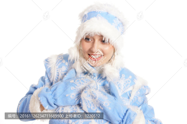藍雪少女畫像