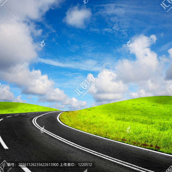 空蕩蕩的馬路