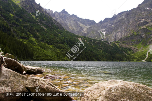 美麗的山