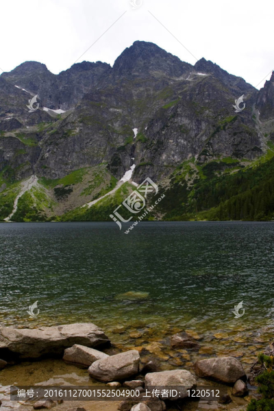 美麗的山