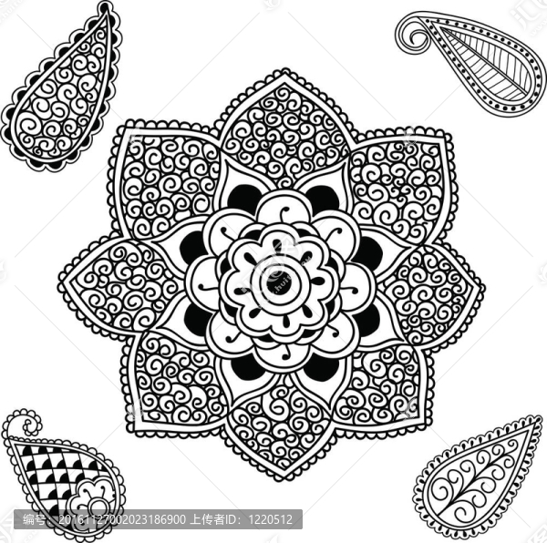曼陀羅與Paisley