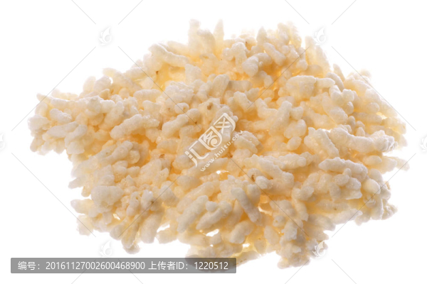 Glutinous,Rice,Crisp孤立