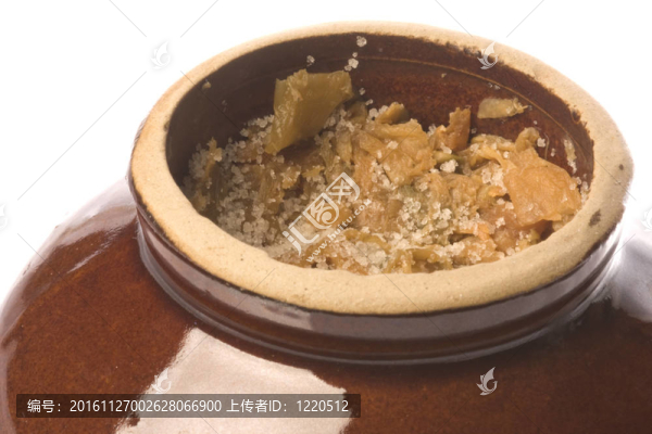 罐中保存的白菜