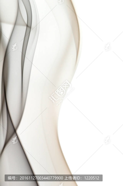 抽象煙霧在白色的