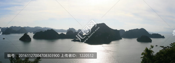 下龍灣晚報(bào)全景