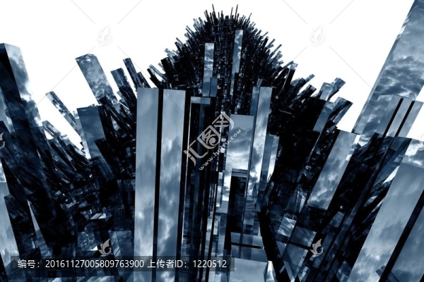 摘要摩天大樓3D