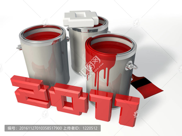 3D,2011藝術與油漆桶