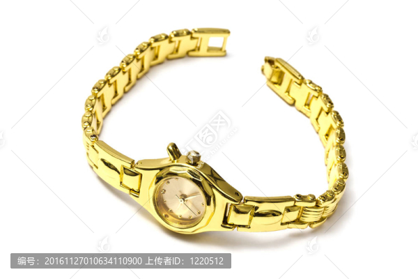 金色的手表