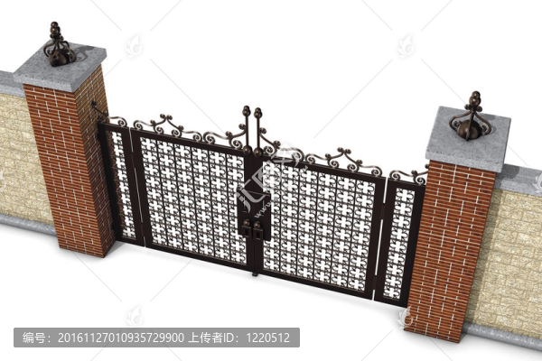 門(mén)和墻頂
