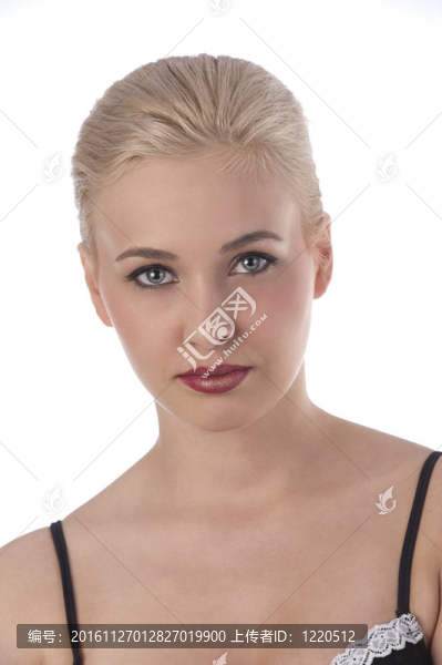 金發(fā)女人肖像
