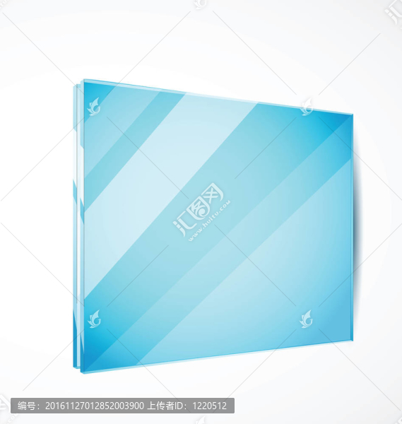 向量的玻璃板