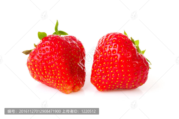 在近兩個草莓