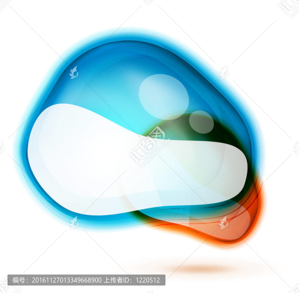 向量抽象著色的光滑形狀