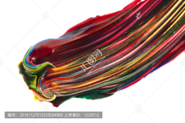 白色紙上的油漆