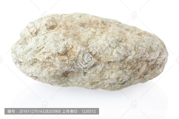 石頭；白色的巖石