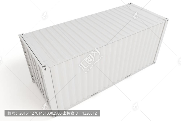 三維集裝箱空白