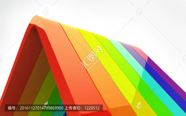 3D彩虹
