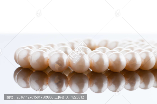 時(shí)尚與美麗概念珍珠項(xiàng)鏈