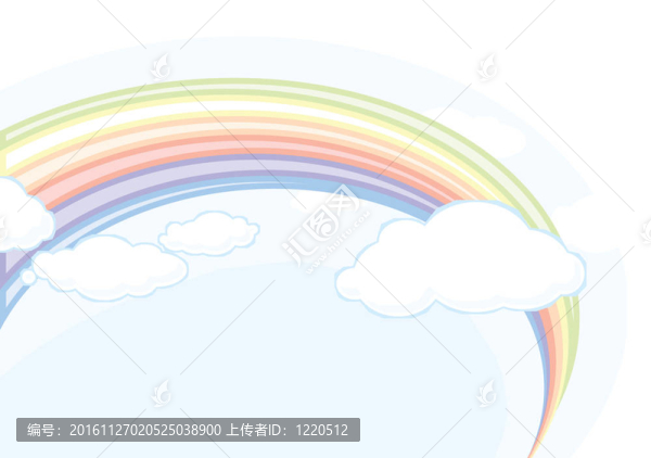 天空的彩虹